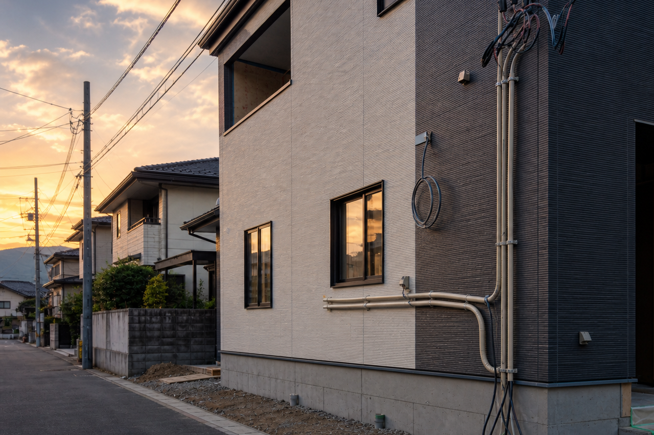 電気工事現場のイメージ